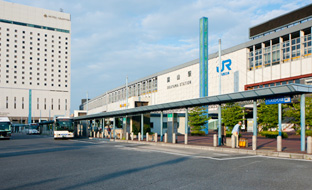 岡山駅東口バスターミナル